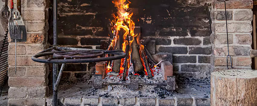 Cracked Electric Fireplace Bricks Repair Services  in Lansing, IL