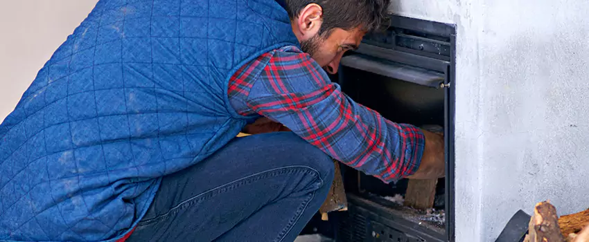 Gas Fireplace Inspection in Lansing, Illinois