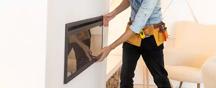 Metal Fireplace Installation in Lansing, Illinois