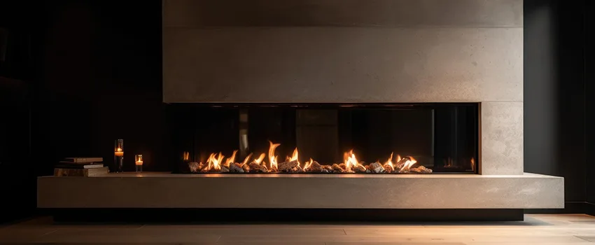 Gas Fireplace Ember Bed Design Services in Lansing, Illinois