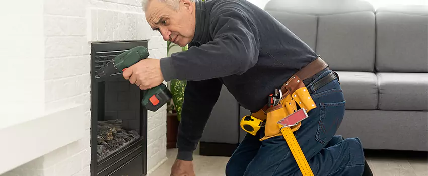 New Indoor Fireplace Installation in Lansing, Illinois
