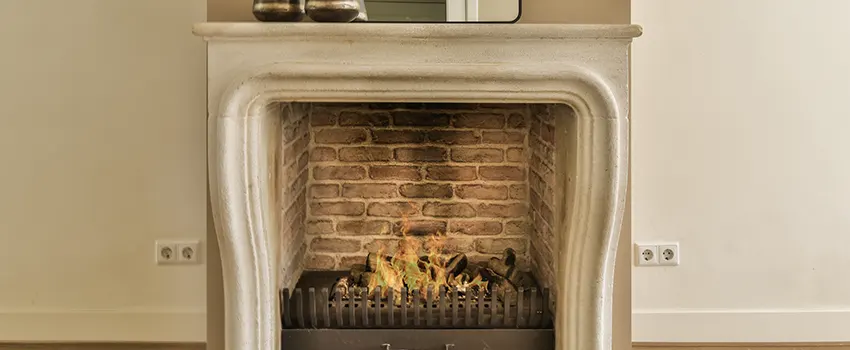 Vintage-style Fireplace Redesign in Lansing, Illinois