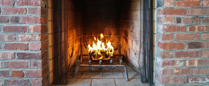Repairing Damaged Fireplace Tiles in Lansing, Illinois
