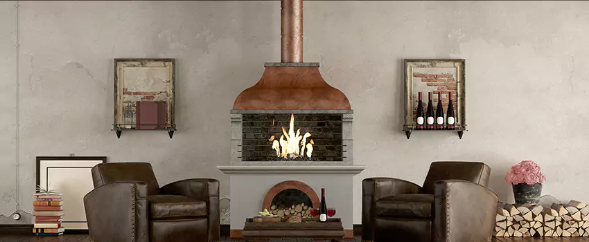 Thelin Hearth Products Providence Pellet Insert Fireplace Installation in Lansing, IL