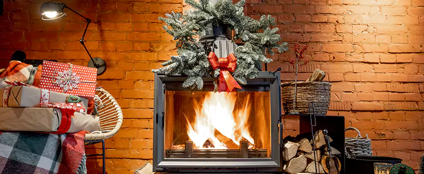 Travis Industries Linear Gas Fireplace Installation in Lansing, Illinois