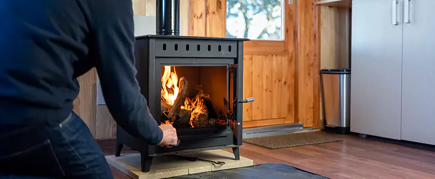 Open Hearth Wood Fireplace Installation in Lansing, IL