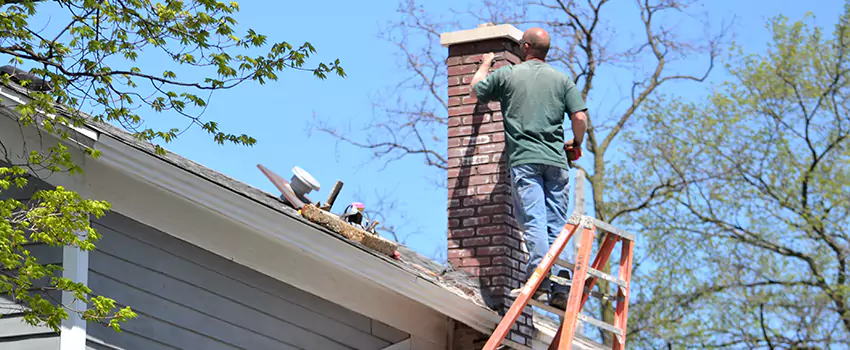 Vinyl and PVC Chimney Flashing Installation in Lansing, IL