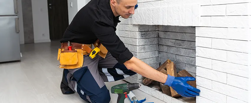 Fireplace Damaged Damper Frame Repair Services in Lansing, Illinois